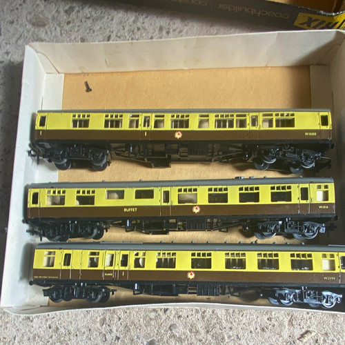 Trix gauge coaches with - oo, box