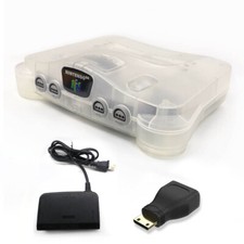 Hispeedido Clear White Retrofit N64Digital HDMI MOD Console N64 HDMI GameConsole