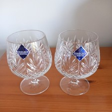 2 x Edinburgh Crystal brandy