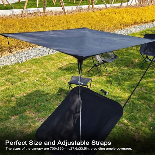 70x85cm black camping - 70x85cm,