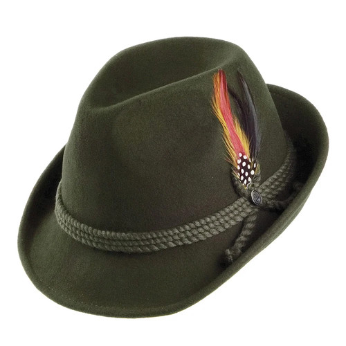 Jaxon james tyrolean hat - &,