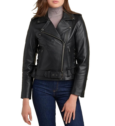 Women black genuine - women's,