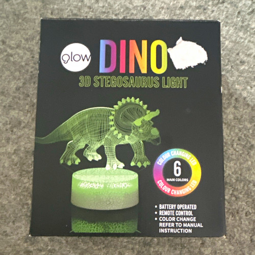 Glow stegosaurus - glow,