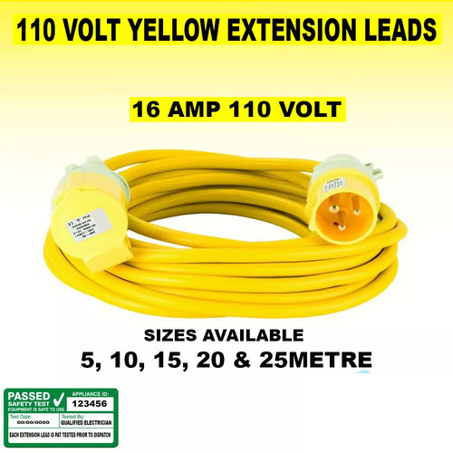 Arctic 110v yellow extension - arctic,