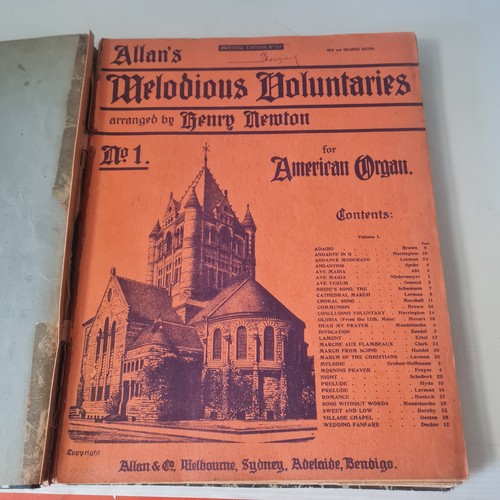 Antique harmonium album - antique, f