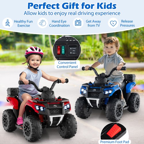 Kids powered quad bike - 6v,
