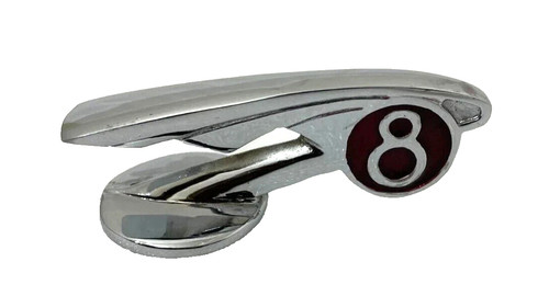 Chrome bonnet badge - bonnet, emblem