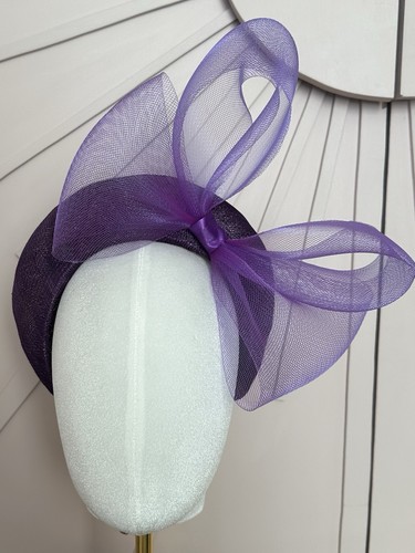 Purple headband hat - headband,