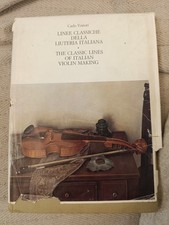 RARE SIGNED CLASSIC LINES OF ITALIAN VIOLIN MAKING BY CARLO VETTORI 1979 1ST ED