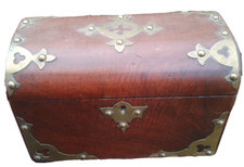 Beautiful Brass bound antique