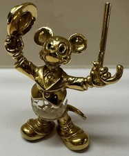 RARE Disney Mickey Gold Plated
