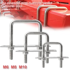 M6 M8 M10 U Bolts Square Kit