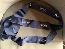 Genuine DIOR Ribbon Navy Blue