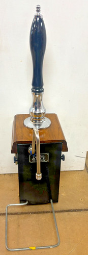 Vintage chrome wood plinth - vintage, &