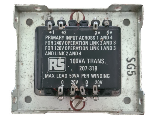Transformer 240v 120v primary - transformer,