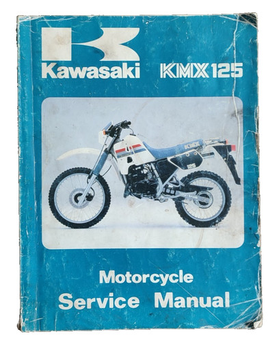 Kawasaki kmx 125 motorcycle - kawasaki,