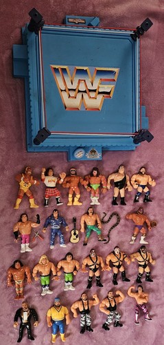 Twenty one wwf hasbro - wwf,