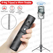 Selfie Stick Tripod Bluetooth Wireless Remote Stand For iPhone 16/15/14 Pro Max