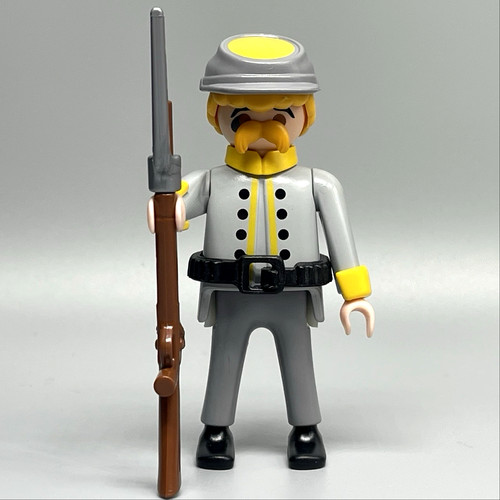 Playmobil confederate soldier - confederate,