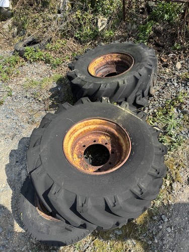 Dumper tractor tyres - rims,