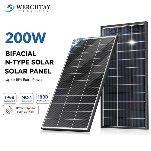Werchtay bifacial 200w watt - werchtay,