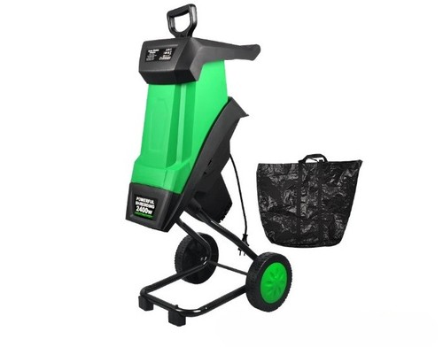 Home use branch shredder - use,