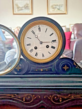 Outstanding Antique Slate Drum