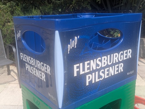 Flensburger empty german - empty, beer