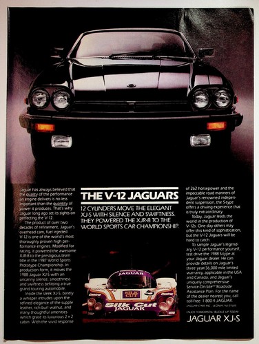 Jaguar 1988 12 vintage - 1988, v-12