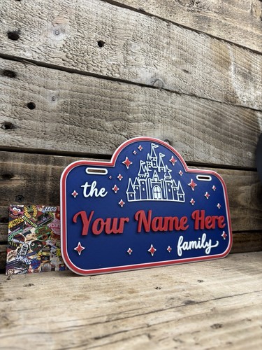 Disneyland themed pram sign - disneyland,