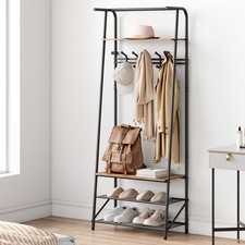 Steel Coat Rack with Shoe