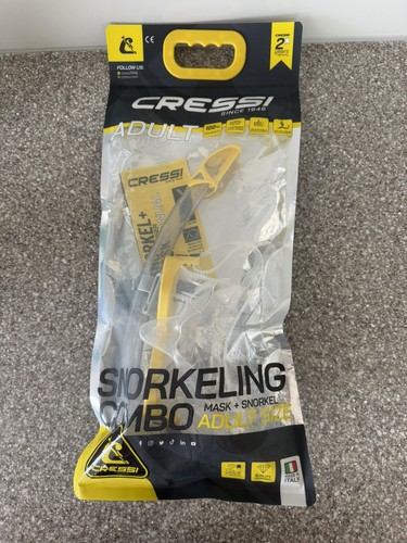 Cressi snorkeling combo mask - cressi,