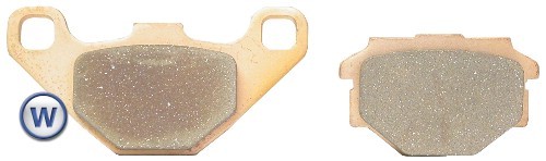 Brake disc pads - brake, mz