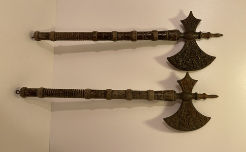 Vintage cast iron medieval - iron,