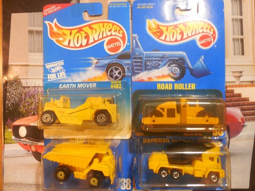 Hot wheels heavy equipment - heavy, lot