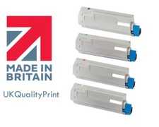 Toner laser Cartridge FOR OKI ES7411 ES 7411 Printer Black Cyan Yellow Magenta 