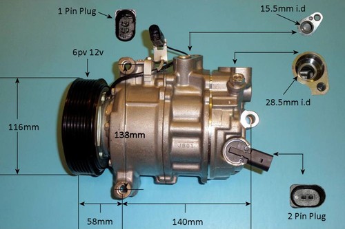 Coolzone aircon compressor - aircon,