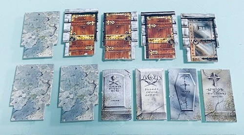 Spare hero quest door - spare,