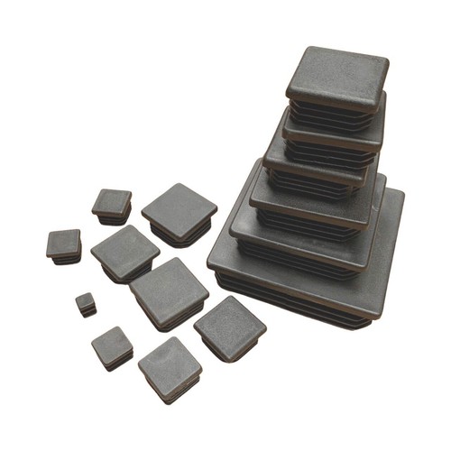 Square plastic black - square,