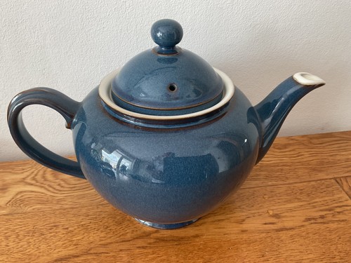 Denby boston blue - blue, teapot