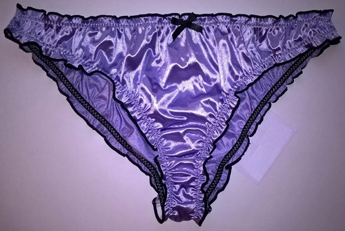 Sexy lilac shiny - shiny, satin