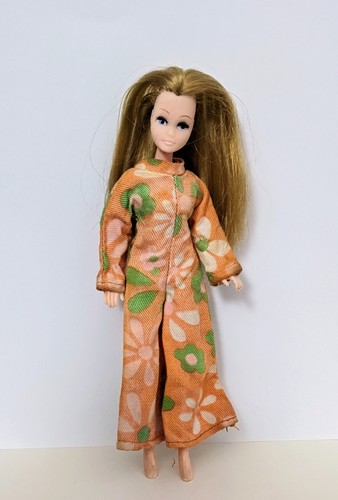Vintage pippa doll posable - doll, 6"
