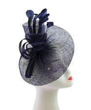 Flower Feather Hair Hat