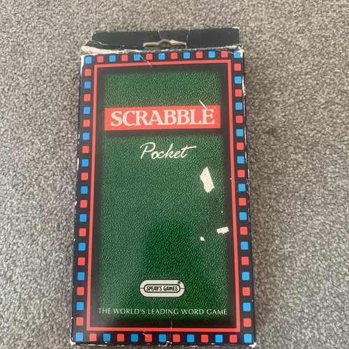 Pocket scrabble magnetic - scrabble,