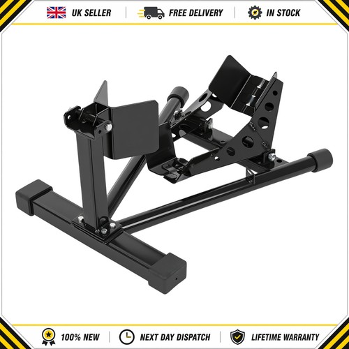 Motorcycle front wheel chock - wheel,