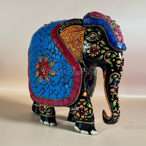 Handcrafted wooden elephant - handcrafted,