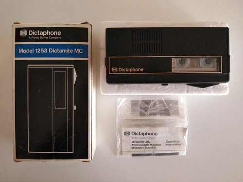 Vtg pitney bowes - vtg, dictaphone