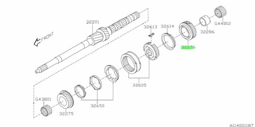 Complete 4th drive for subaru - 4th,