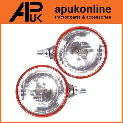 Pair 12v headlight lamps - of,
