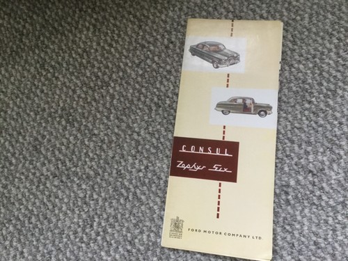 Ford consul zephyr - consul, six